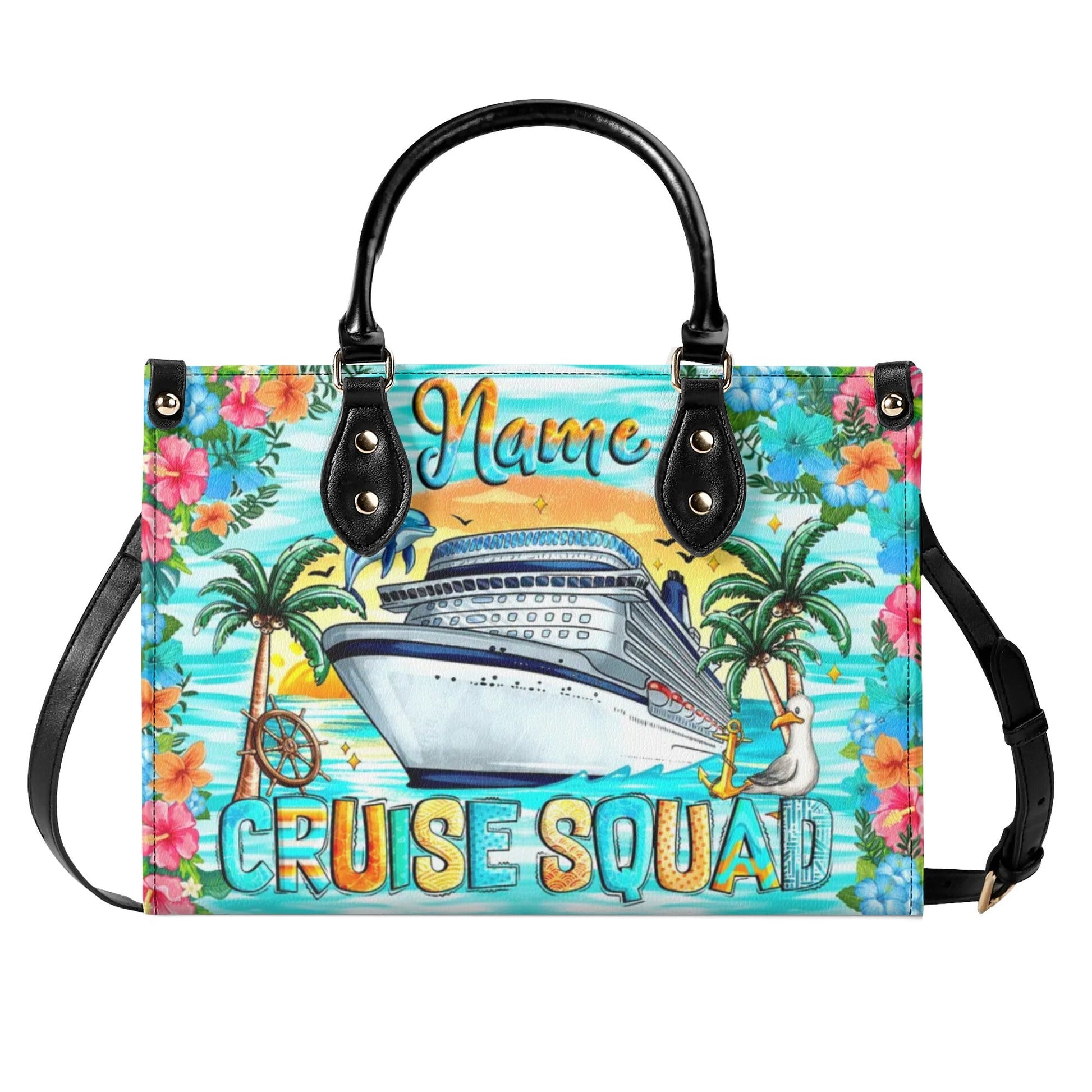 Bigcrowns CRUISE SQUAD LEATHER HANDBAG TYTM1707243
