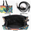 Bigcrowns SEA TURTLE FLOWER LEATHER HANDBAG Z1907244