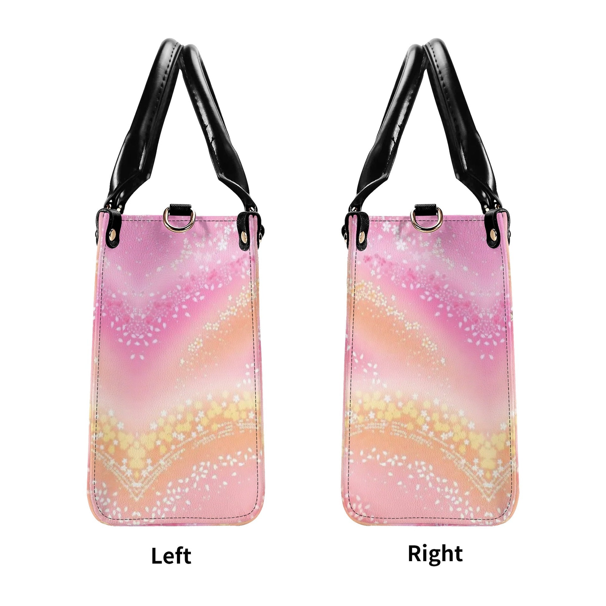 Bigcrowns HAPPINESS IS WALKING ON THE BEACH LEATHER HANDBAG N2108244