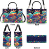 Bigcrowns SALTY LIL' BEACH TURTLE LEATHER HANDBAG O0507245