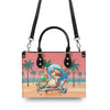 Bigcrowns BEACH TURTLE LEATHER HANDBAG G2208244