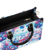 Bigcrowns SALTWATER HEALS EVERYTHING UNDERSEA LEATHER HANDBAG T1906245