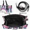 Bigcrowns FLAMINGO TROPICAL LEATHER HANDBAG R2707242