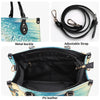 Bigcrowns AS FREE AS THE OCEAN TURTLE LEATHER HANDBAG O1409244