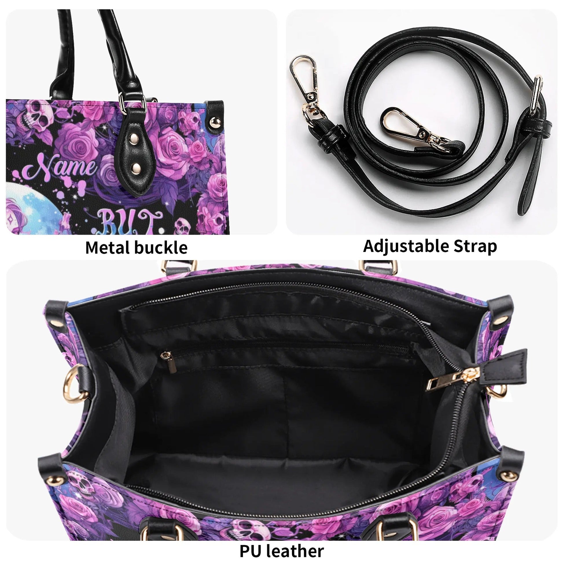 BUT DID YOU DIE LEATHER HANDBAG - TLNT2607244