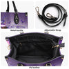 Bigcrowns MY BROOM BROKE CAMPING HALLOWEEN LEATHER HANDBAG N1109244