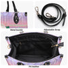 Bigcrowns I'M PRETTY SURE MY BIRTHSTONE IS A SEASHELL LEATHER HANDBAG N1806241