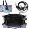 Bigcrowns SEA TURTLE UNDER MOON LEATHER HANDBAG W1807243