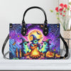 Bigcrowns CUTE GHOST CAMPING HALLOWEEN LEATHER HANDBAG T0808244