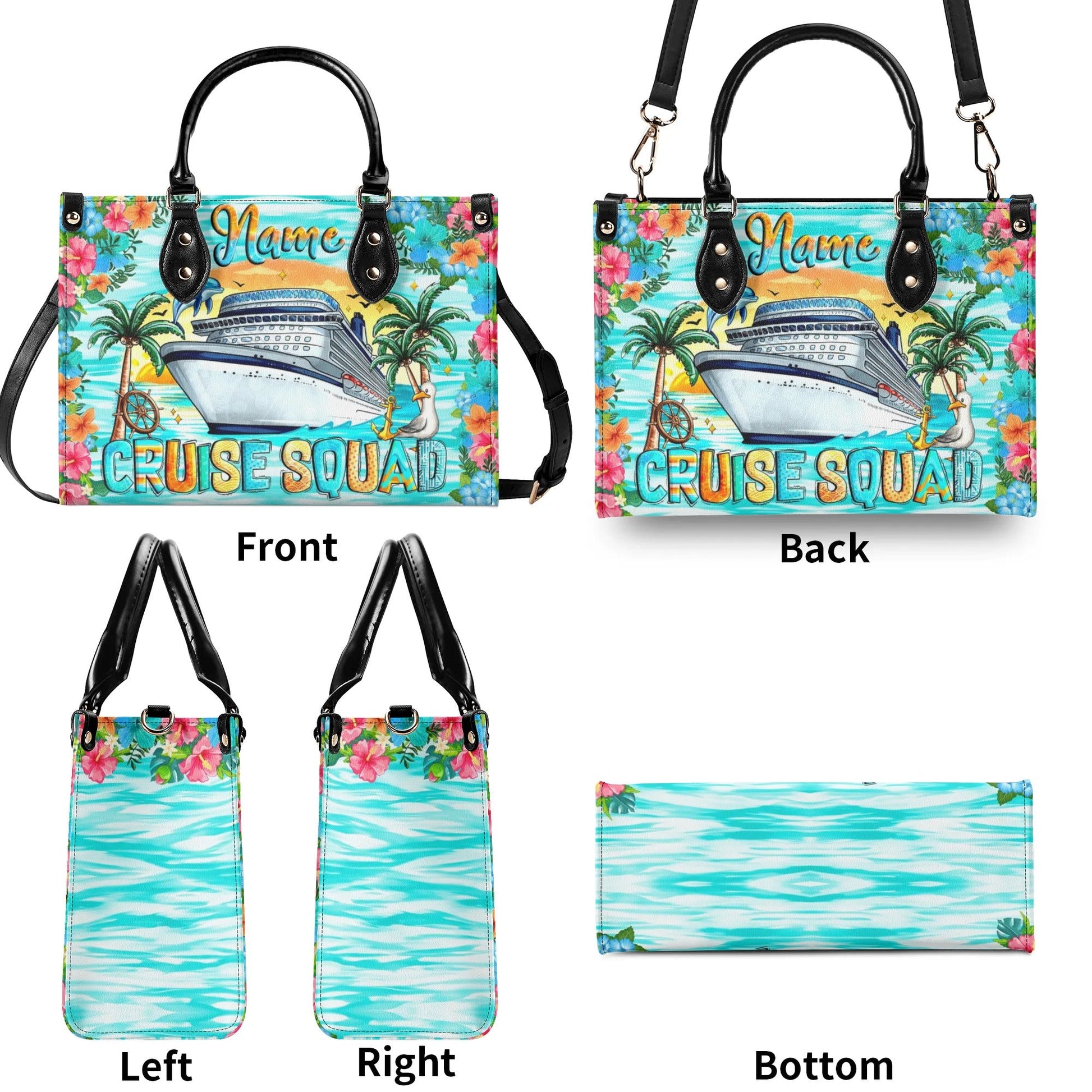 Bigcrowns CRUISE SQUAD LEATHER HANDBAG TYTM1707243