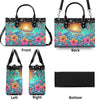 Bigcrowns HAPPINESS COMES IN WAVES LEATHER HANDBAG TLPQ0608244