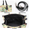 Bigcrowns MERRY CHRISTMAS TURTLE LEATHER HANDBAG N2810244