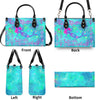 Bigcrowns SALTWATER HEALS EVERYTHING MERMAID LEATHER HANDBAG TYTM2307242