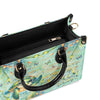 Bigcrowns DON'T WORRY BEACH HAPPY TURTLE LEATHER HANDBAG G2308241