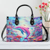 Bigcrowns PINK DOLPHIN LEATHER HANDBAG T0409244
