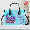 Bigcrowns MY BROOM BROKE SO NOW HALLOWEEN LEATHER HANDBAG G2908244