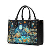Bigcrowns SMELL THE SEA FEEL THE BREEZE TURTLE LEATHER HANDBAG W1610244