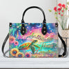 Bigcrowns SALTWATER HEALS EVERYTHING LEATHER HANDBAG N0107244