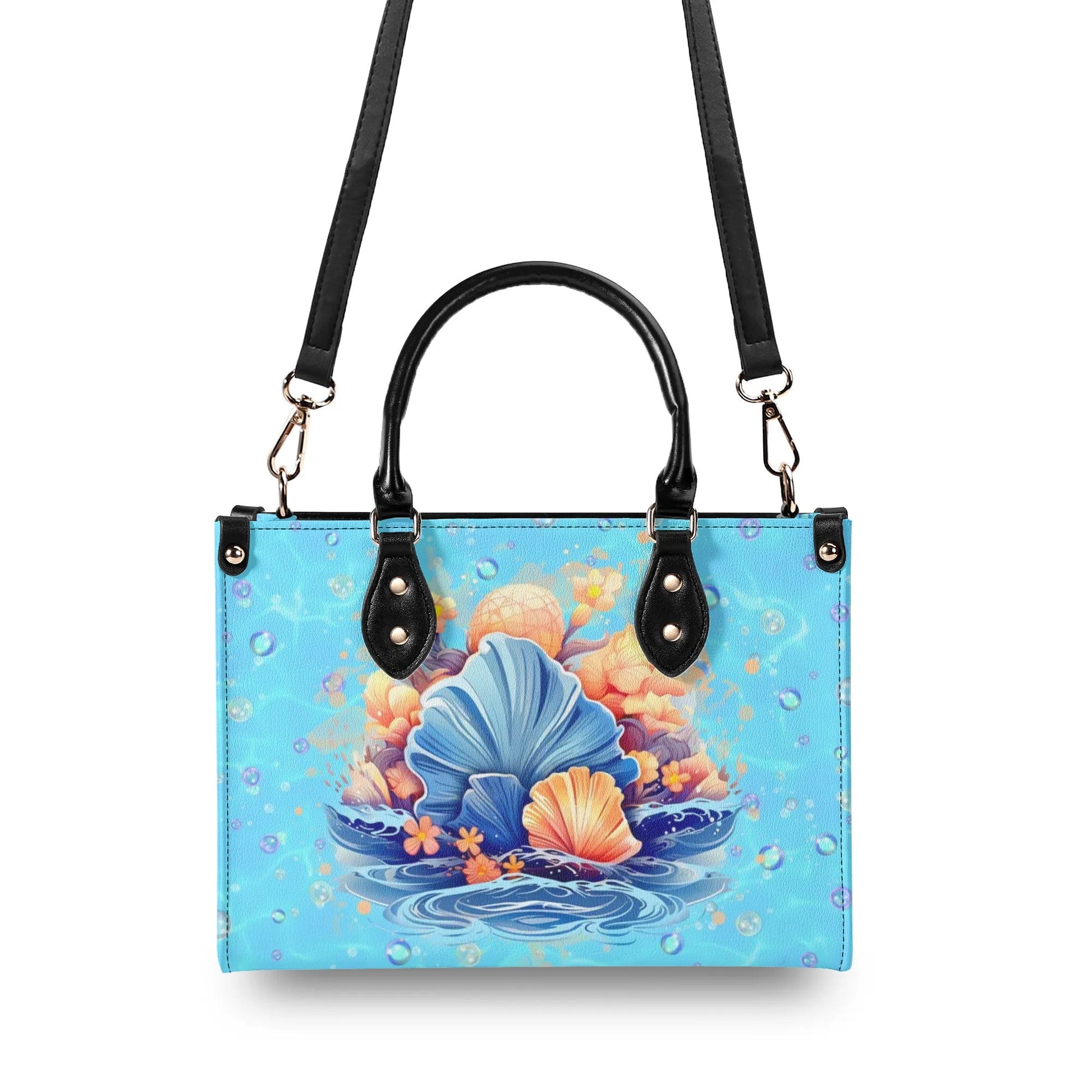 Bigcrowns I'M PRETTY SURE MY BIRTHSTONE LEATHER HANDBAG N2907243