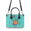 Bigcrowns AS FREE AS THE OCEAN LEATHER HANDBAG N1908244