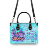 Bigcrowns MY BROOM BROKE SO NOW HALLOWEEN LEATHER HANDBAG G2908244