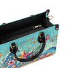 Bigcrowns STARFISH FLORAL WAVES LEATHER HANDBAG T0307244