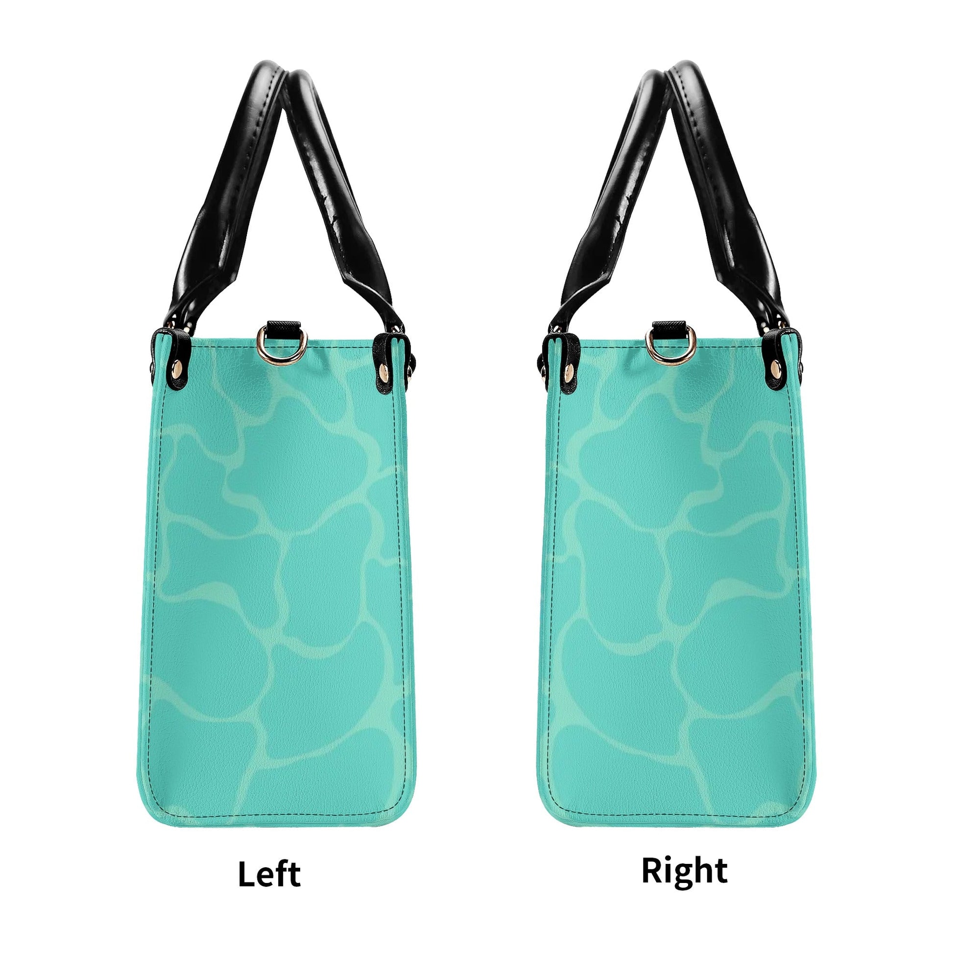 Bigcrowns AS FREE AS THE OCEAN LEATHER HANDBAG N1908244