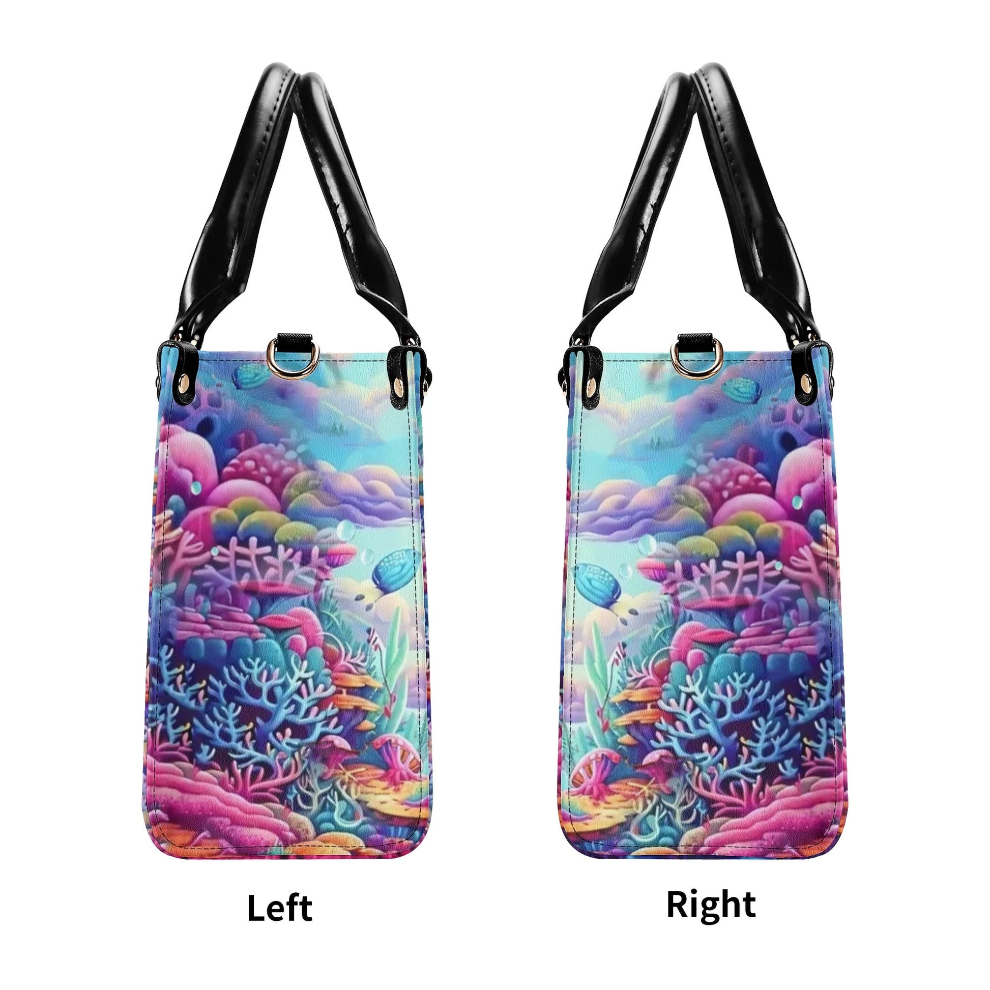 Bigcrowns PINK DOLPHIN LEATHER HANDBAG T0409244