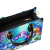 Bigcrowns OCEAN TURTLES LEATHER HANDBAG N0907243