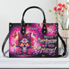 HELLO DARKNESS MY OLD FRIEND SUGAR SKULL LEATHER HANDBAG - TLTW0306241