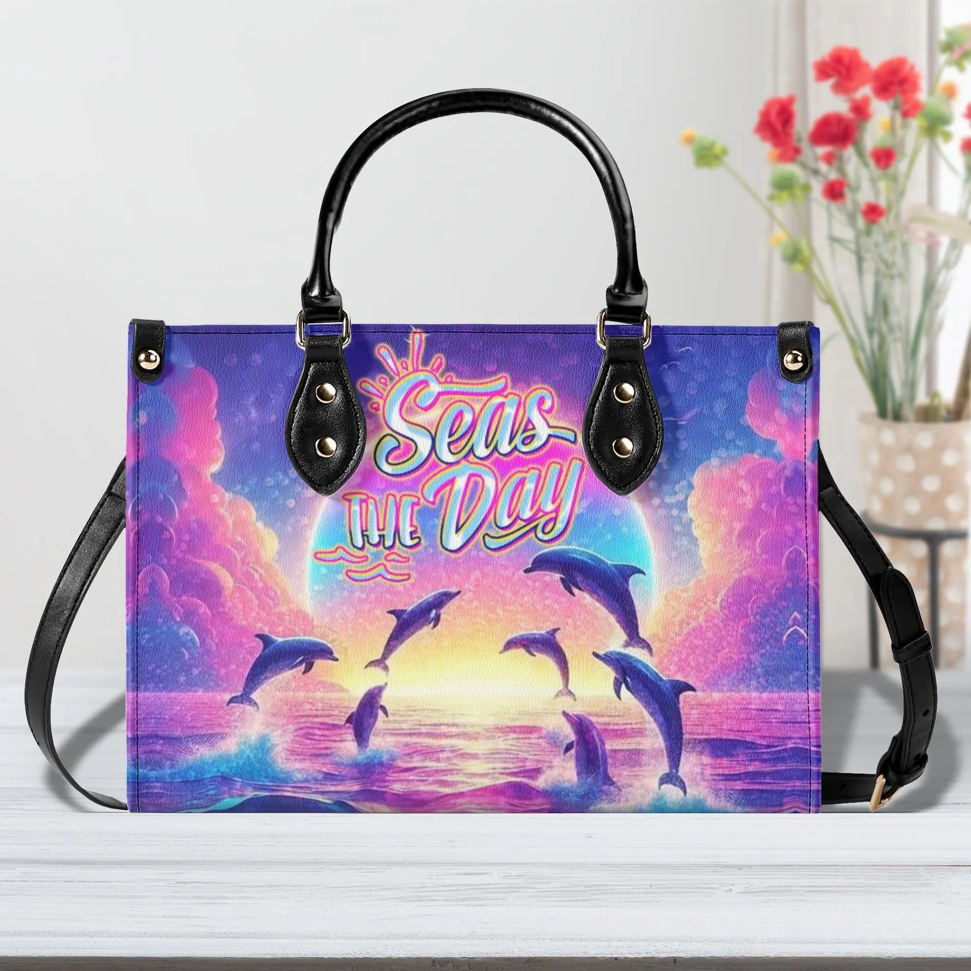 Bigcrowns SEAS THE DAY LEATHER HANDBAG YHDU0307244
