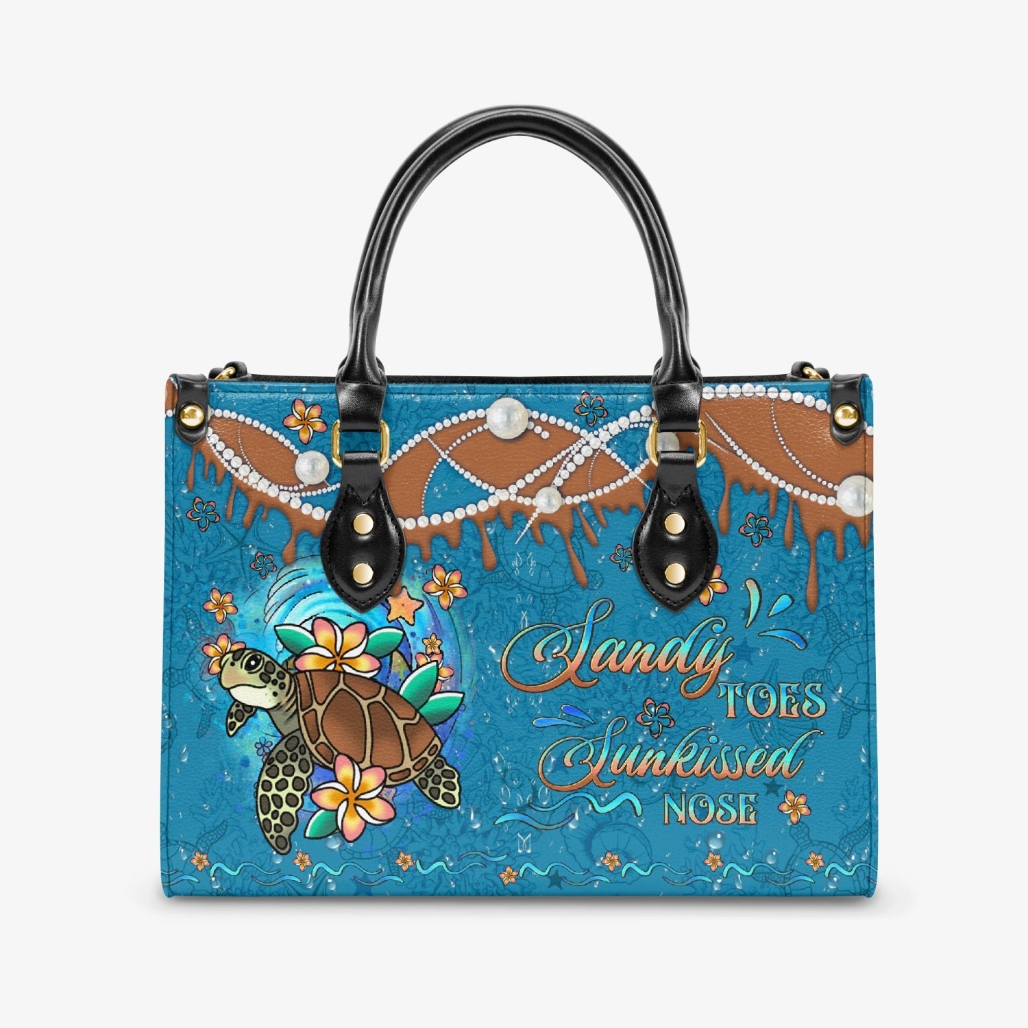 Bigcrowns SANDY TOES SUNKISSED NOSE LEATHER HANDBAG YHDU2703242