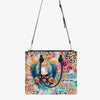 I'M NOT ANTI-SOCIAL SKULL WINGS TIE DYE LEATHER HANDBAG - TLTW0504241