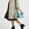 Bigcrowns SMELL THE SEA FEEL THE BREEZE LEATHER HANDBAG N2703244