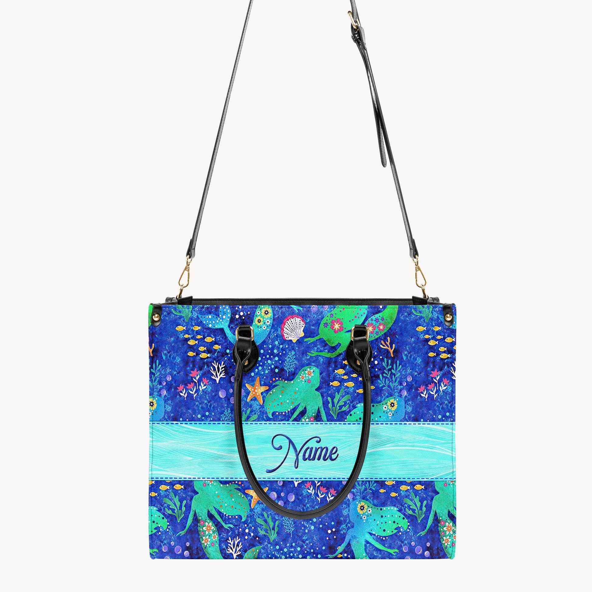 Bigcrowns OCEAN LEATHER HANDBAG W3003241