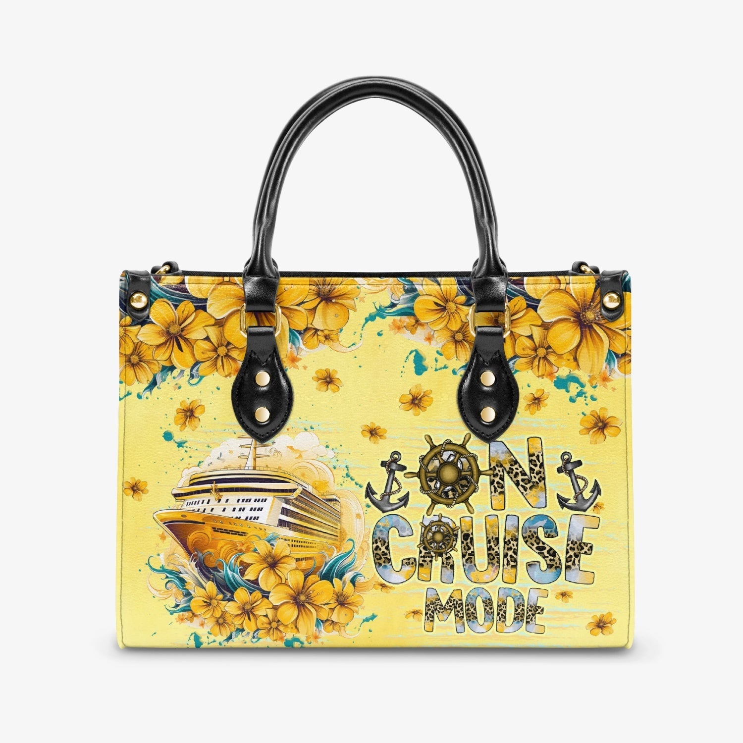 Bigcrowns ON CRUISE MODE LEATHER HANDBAG Z2903241