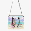 Bigcrowns IT'S 5 O'CLOCK SOMEWHERE FLAMINGO LEATHER HANDBAG YHKD2603241