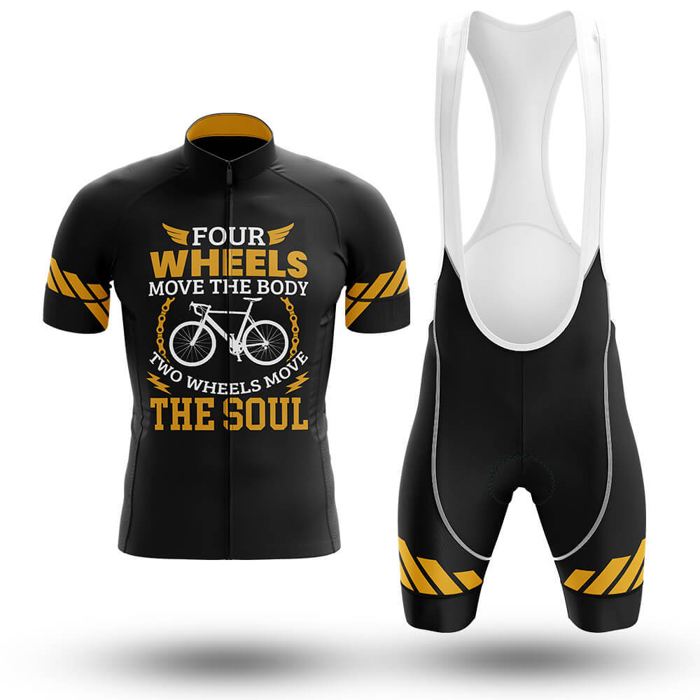 Two Wheels Move The Soul - Men's Cycling Kit