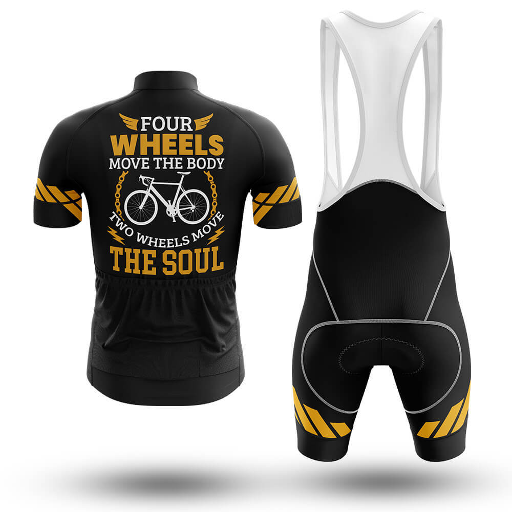 Two Wheels Move The Soul - Men's Cycling Kit