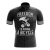 Freedom Is Riding A Bicycle - Men's Cycling Kit