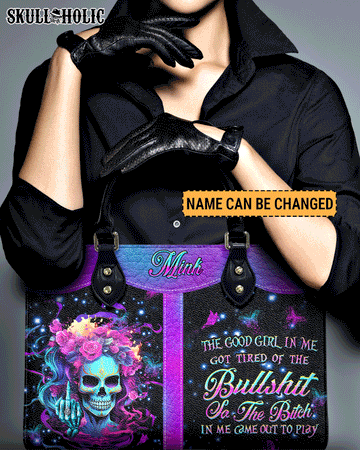 THE GOOD GIRL IN ME LEATHER HANDBAG - YHHN2803241