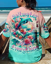 SALTWATER HEALS EVERYTHING DOLPHINS COMPASS ALL OVER PRINT - TLNO0612233