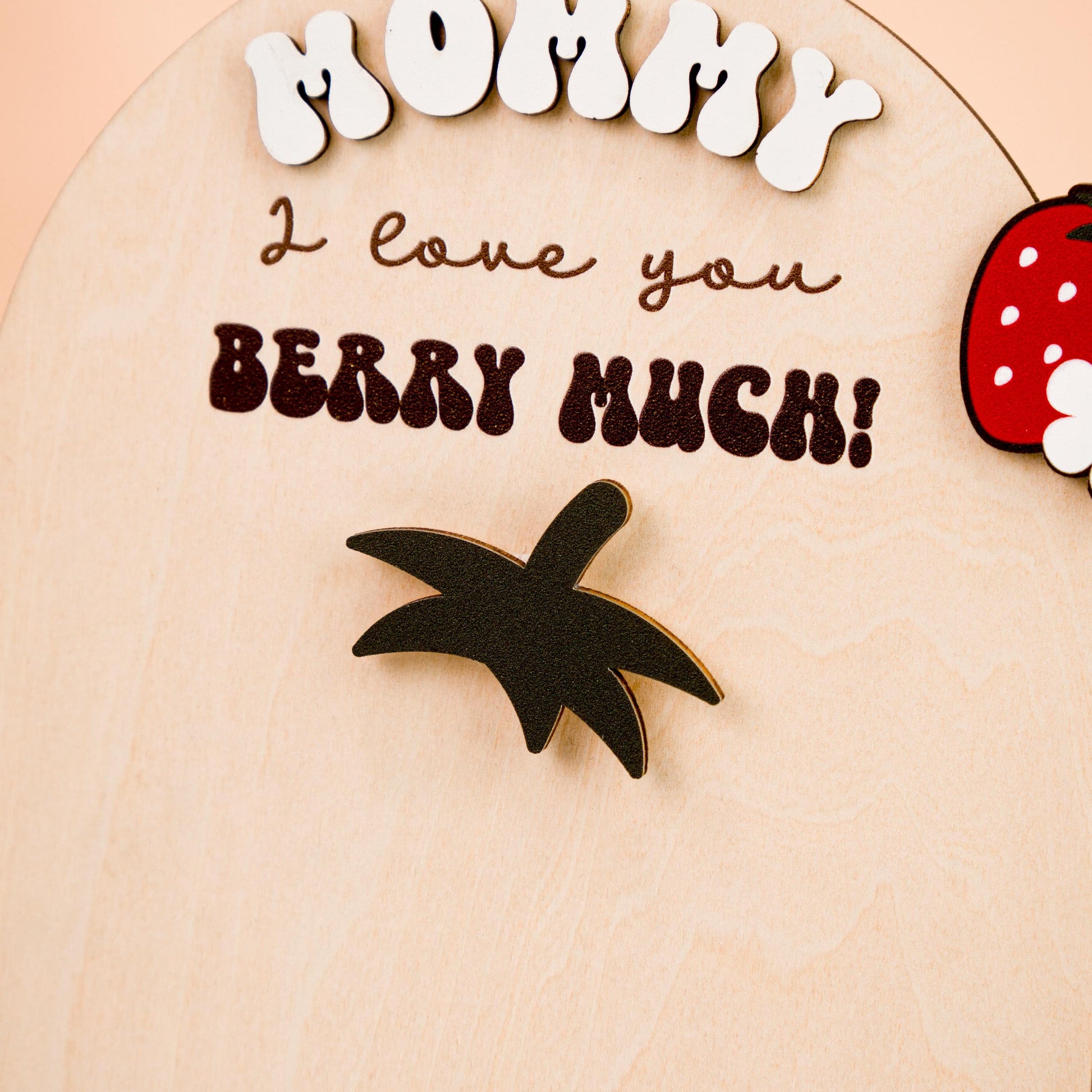 Mom Signs with Kids Names, Personalized DIY Mother's Day Handprint Wooden Sign, DIY Gift for Mum, Mother's Day Sign, Mom Gift from Kids