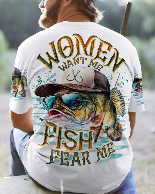 WOMEN WANT ME FISH FEAR ME ALL OVER PRINT - TLNO2806231
