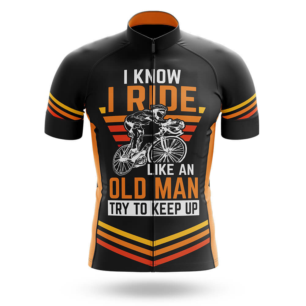 I Ride Like An Old Man V2  - Men's Cycling Kit