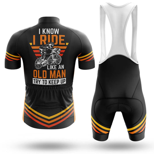 I Ride Like An Old Man V2  - Men's Cycling Kit