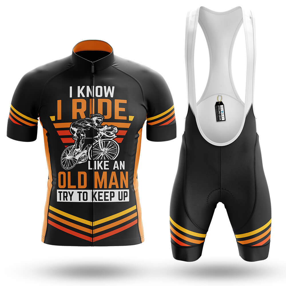 I Ride Like An Old Man V2  - Men's Cycling Kit