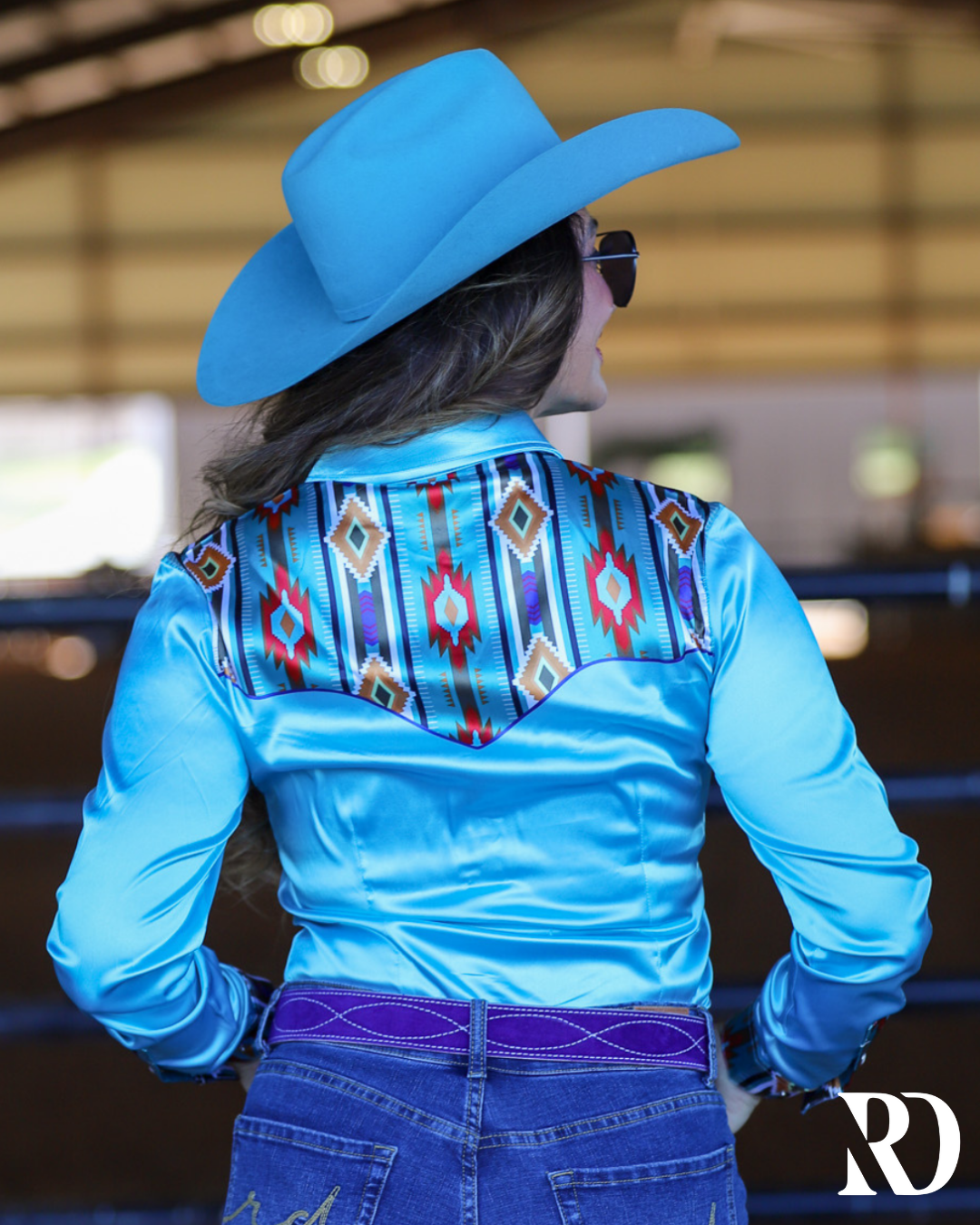 KIOWA SATIN YOKE PERFORMANCE RODEO SHIRT