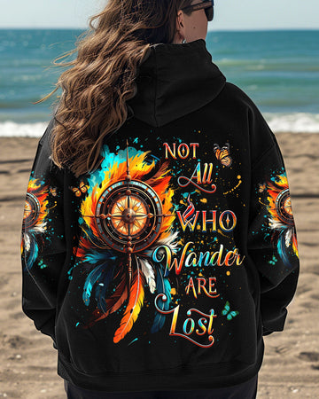 NOT ALL WHO WANDER ARE LOST COMPASS ALL OVER PRINT - YHDU2401254