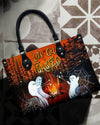 Let'S Get Toasted Boos Halloween Leather Handbag